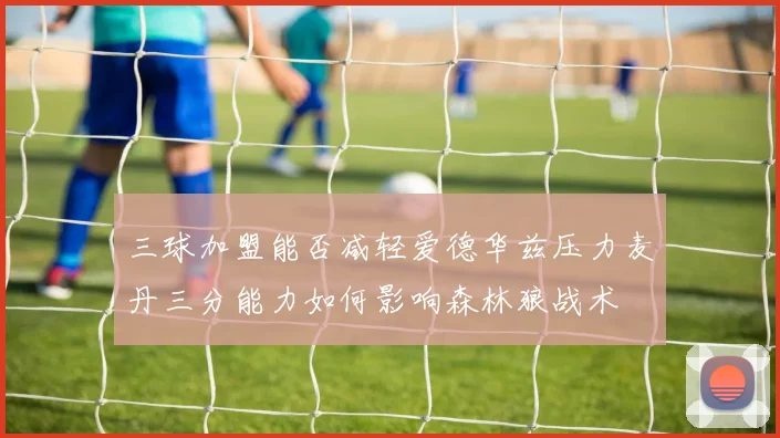 三球加盟能否减轻爱德华兹压力麦丹三分能力如何影响森林狼战术