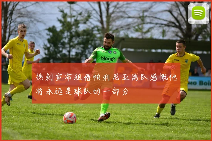 热刺宣布租借帕利尼亚离队感慨他将永远是球队的一部分